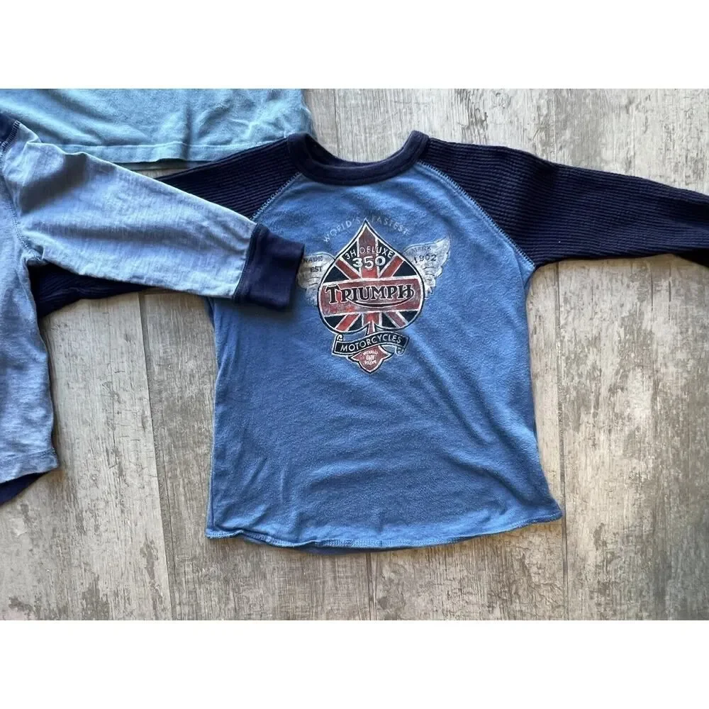 Baby Gap Set Lot of 5 Toddler Boys Long Sleeve Casual Everyday Shirts Tops 3T